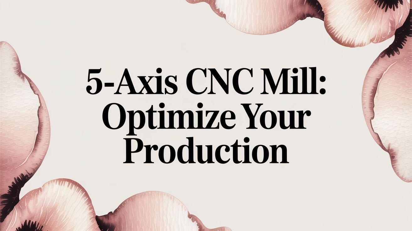 5-Axis CNC Mill: Optimize Your Production