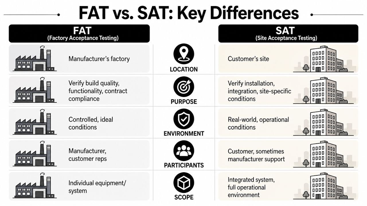 The Key Differences Between FAT and SAT