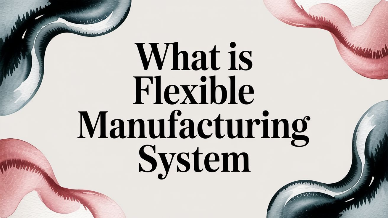 What Is Flexible Manufacturing System
