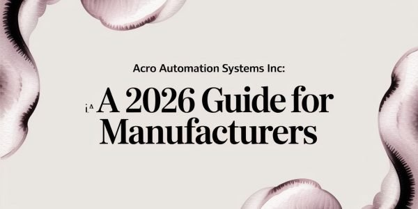 Acro Automation Systems Inc: A 2026 Guide for Manufacturers
