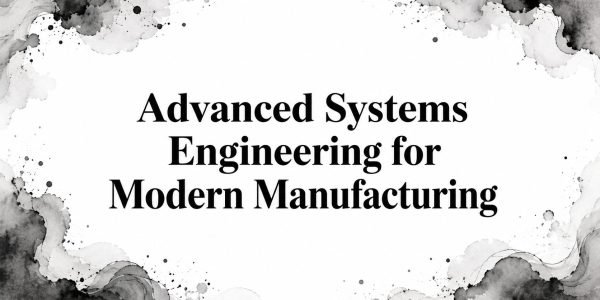Advanced Systems Engineering for Modern Manufacturing