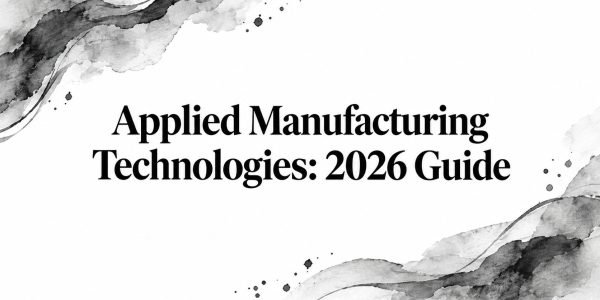 Applied Manufacturing Technologies: 2026 Guide