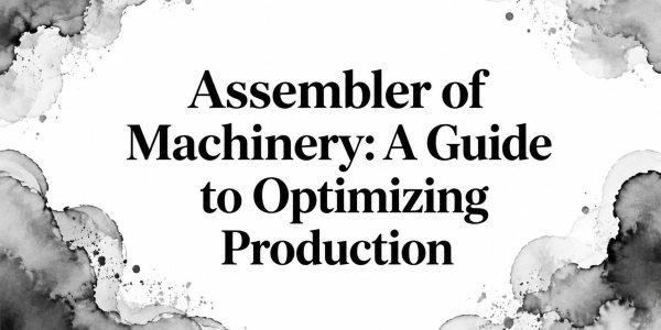 Assembler of Machinery: A Guide to Optimizing Production