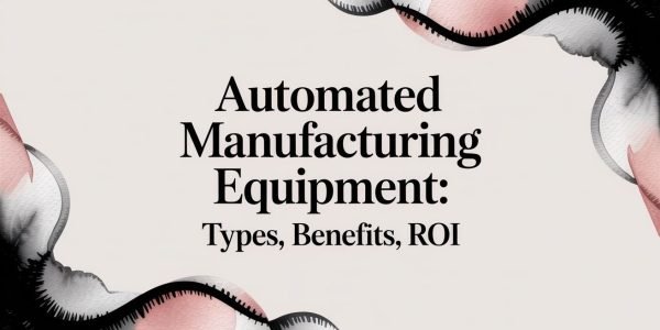 Automated Manufacturing Equipment: Types, Benefits, ROI