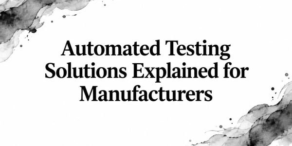 Automated Testing Solutions Explained for Manufacturers