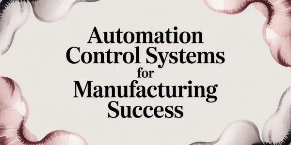 Automation Control Systems for Manufacturing Success