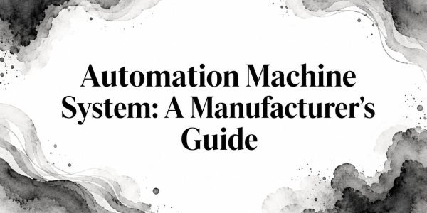 Automation Machine System: A Manufacturer’s Guide