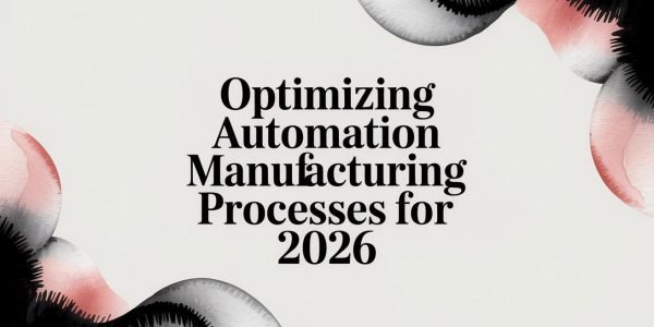 Optimizing Automation Manufacturing Processes for 2026