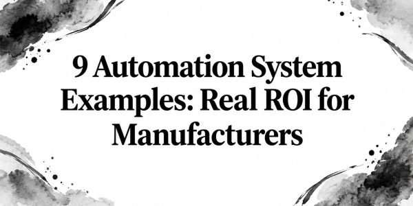 9 Automation System Examples: Real ROI for Manufacturers
