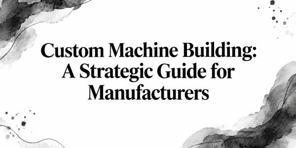 Custom Machine Building: A Strategic Guide for Manufacturers