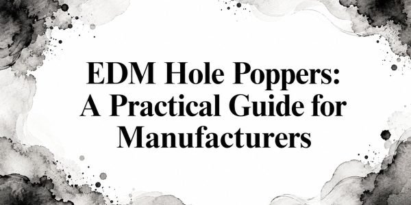 EDM Hole Poppers: A Practical Guide for Manufacturers