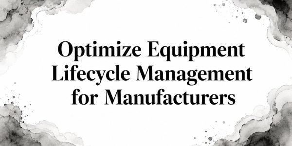 Optimize Equipment Lifecycle Management for Manufacturers
