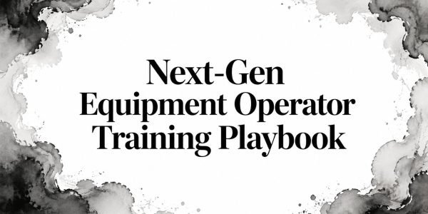 Next-Gen Equipment Operator Training Playbook