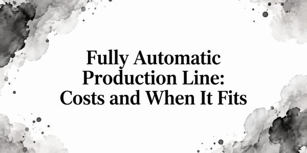 Fully Automatic Production Line: Costs and When It Fits