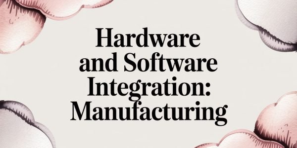 Hardware and Software Integration: Manufacturing