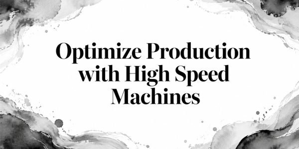 Optimize Production with High Speed Machines