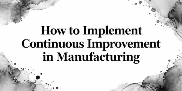How to Implement Continuous Improvement in Manufacturing