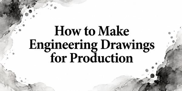 How to Make Engineering Drawings for Production