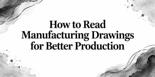 How to Read Manufacturing Drawings for Better Production
