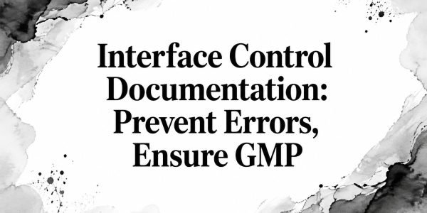 Interface Control Documentation: Prevent Errors, Ensure GMP