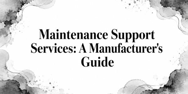 Maintenance Support Services: A Manufacturer’s Guide