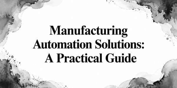 Manufacturing Automation Solutions: A Practical Guide