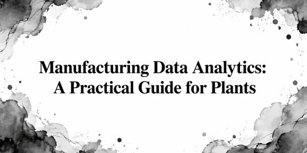 Manufacturing Data Analytics: A Practical Guide for Plants