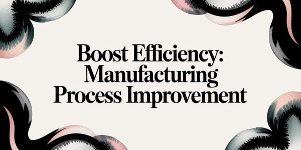 Boost Efficiency: Manufacturing Process Improvement