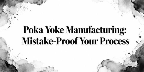 Poka Yoke Manufacturing: Mistake-Proof Your Process
