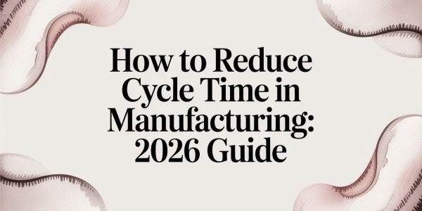 How to Reduce Cycle Time in Manufacturing: 2026 Guide