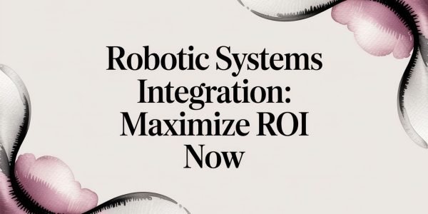 Robotic Systems Integration: Maximize ROI Now