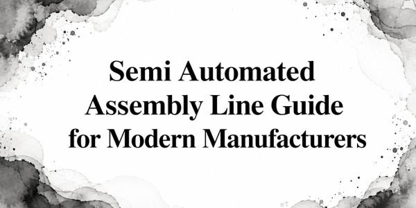 Semi Automated Assembly Line Guide for Modern Manufacturers