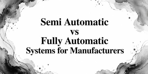 Semi Automatic vs Fully Automatic Systems for Manufacturers