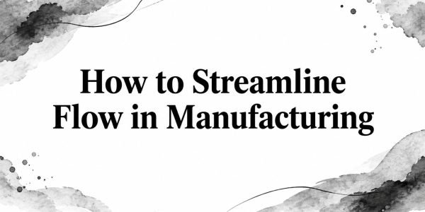 How to Streamline Flow in Manufacturing